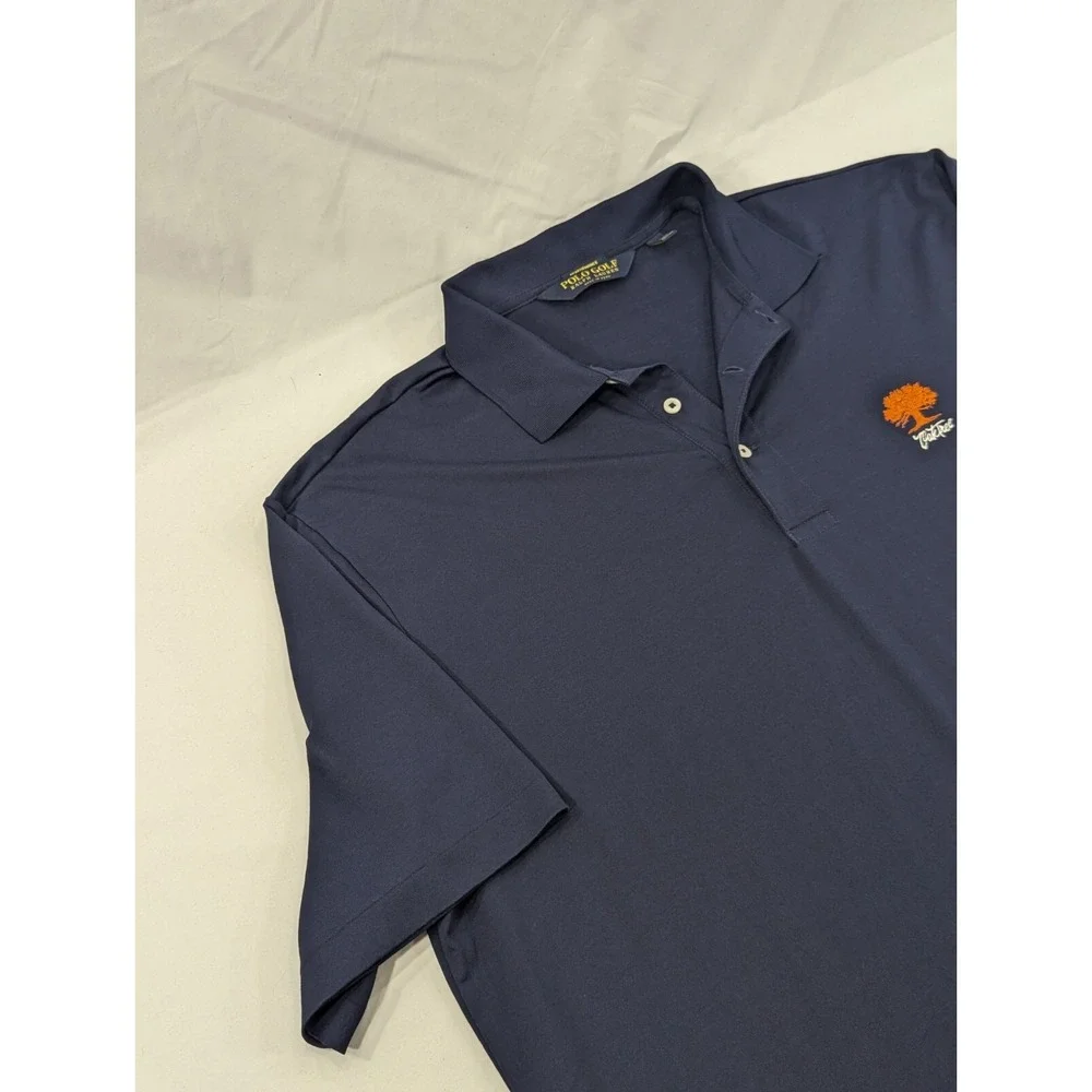 Polo Ralph Lauren‎ Performance Men's XL Golf Polo XL (Long) Oaktree National EUC